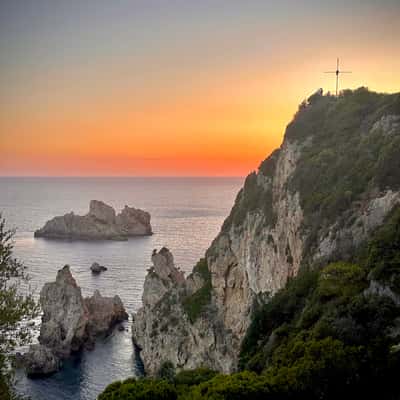 Paleokastritsa Monastery Viewpoint, Greece