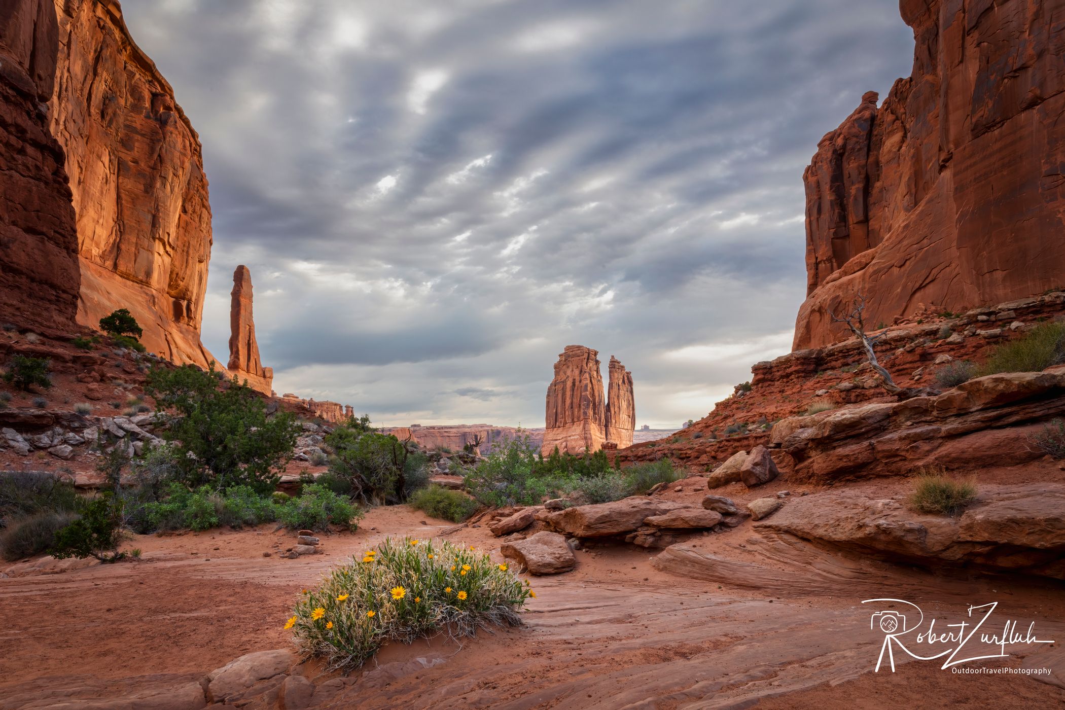 Park Avenue - Arches National Park, Utah, USA