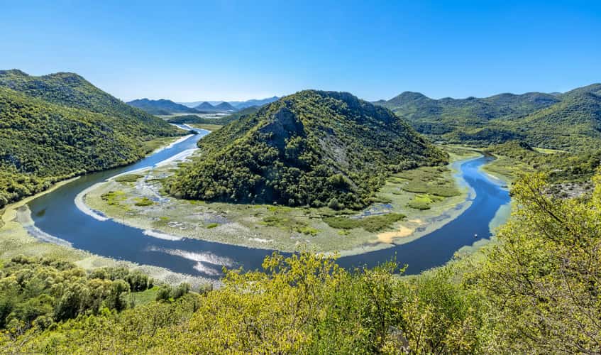 Pavlova Strana, Rijeka Crnojeviča, Skadar Lake