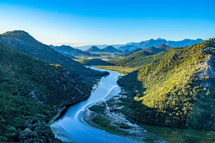 Pavlova Strana, Rijeka Crnojeviča, Skadar Lake