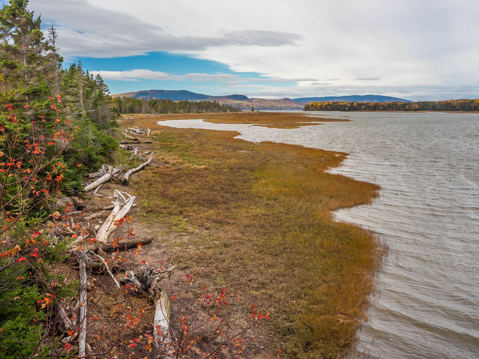 Penouille sandbank, Canada