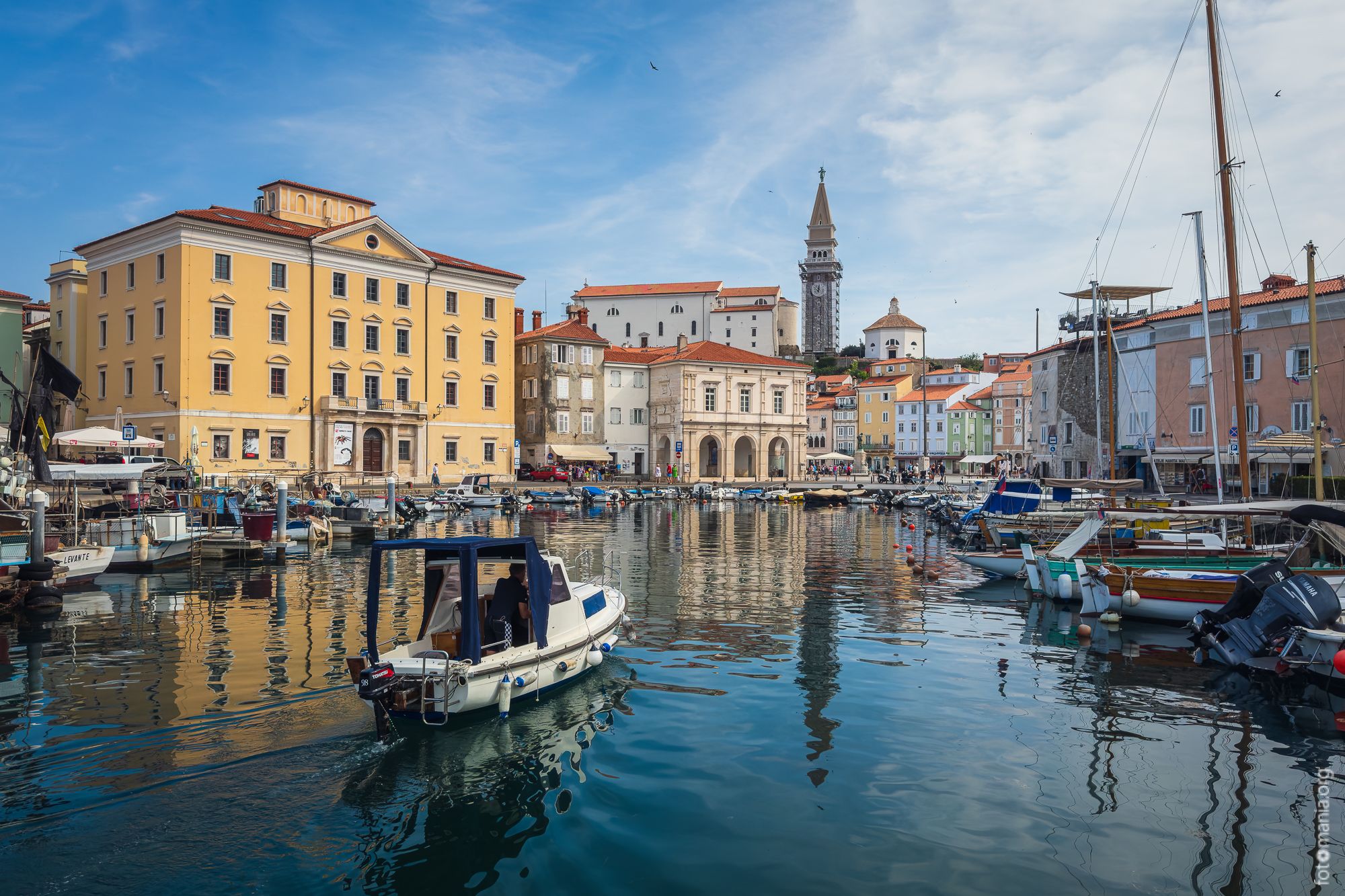 Piran Harbour, Slovenia
