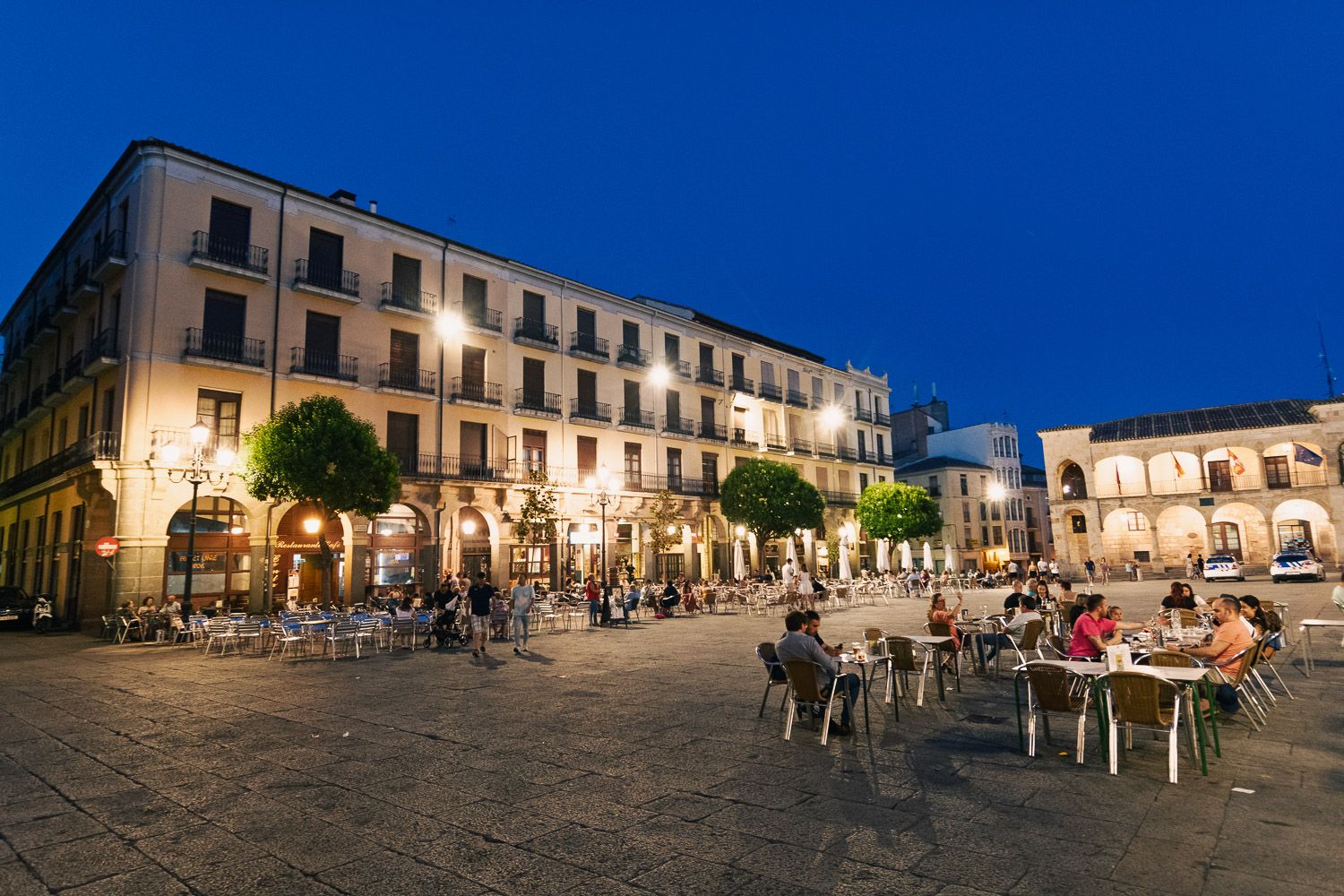Plaza Mayor of Zamora, Spain