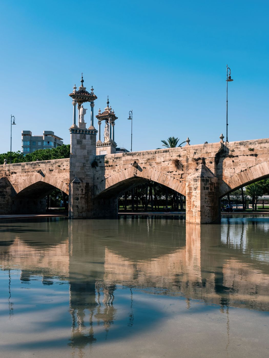 Puente del Real (Royal Bridge) in Valencia, Spain