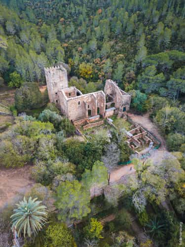 Ruïnes del Monestir de Santa Maria de la Murta (drone)