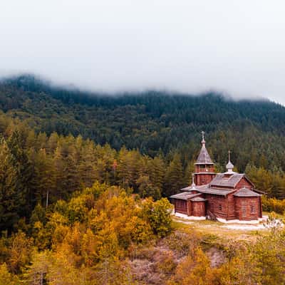 Russian orthodox chapel, France