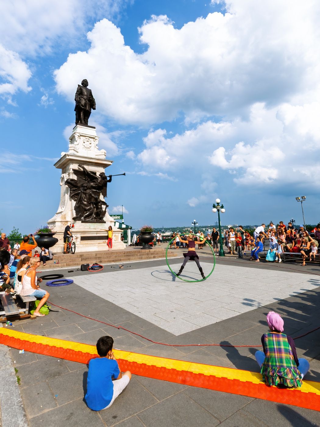 Samuel-De Champlain Monument, Quebec, Canada