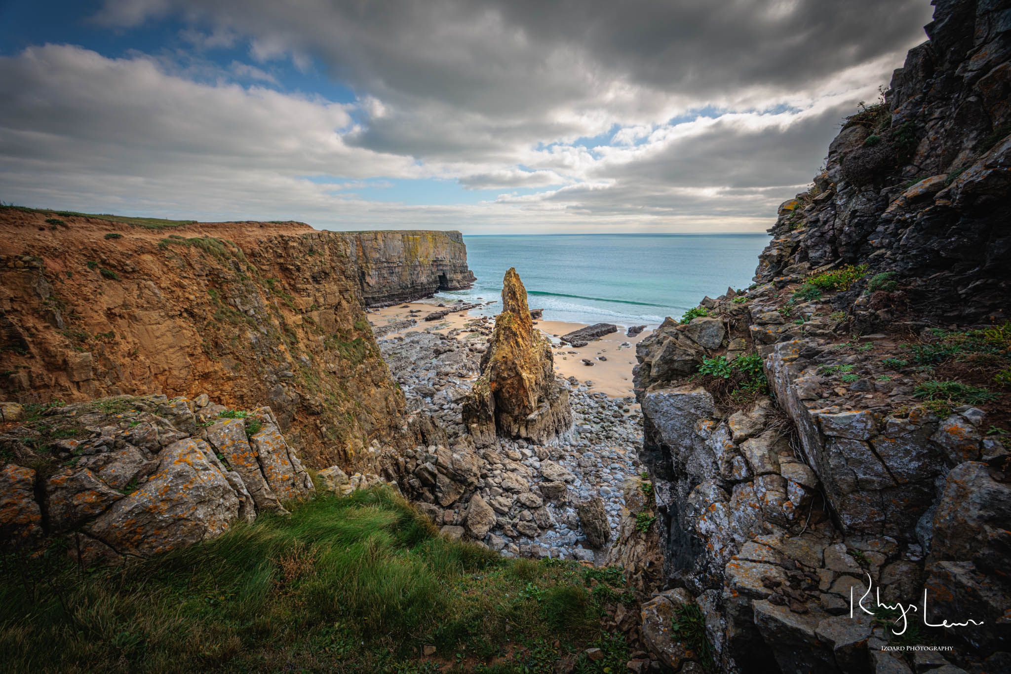 Sea Stack near Raming Hole, Pembrokeshire, United Kingdom