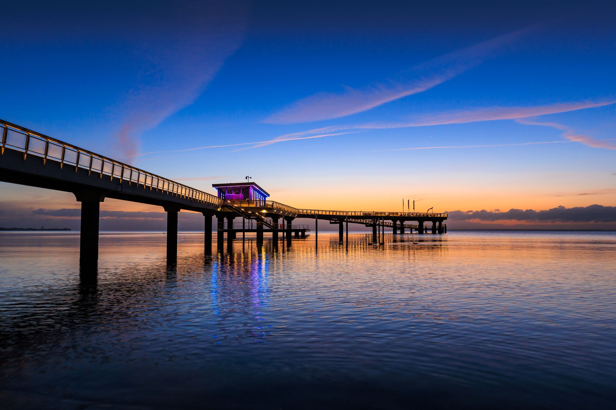 Seebrücke Haffkrug, Germany