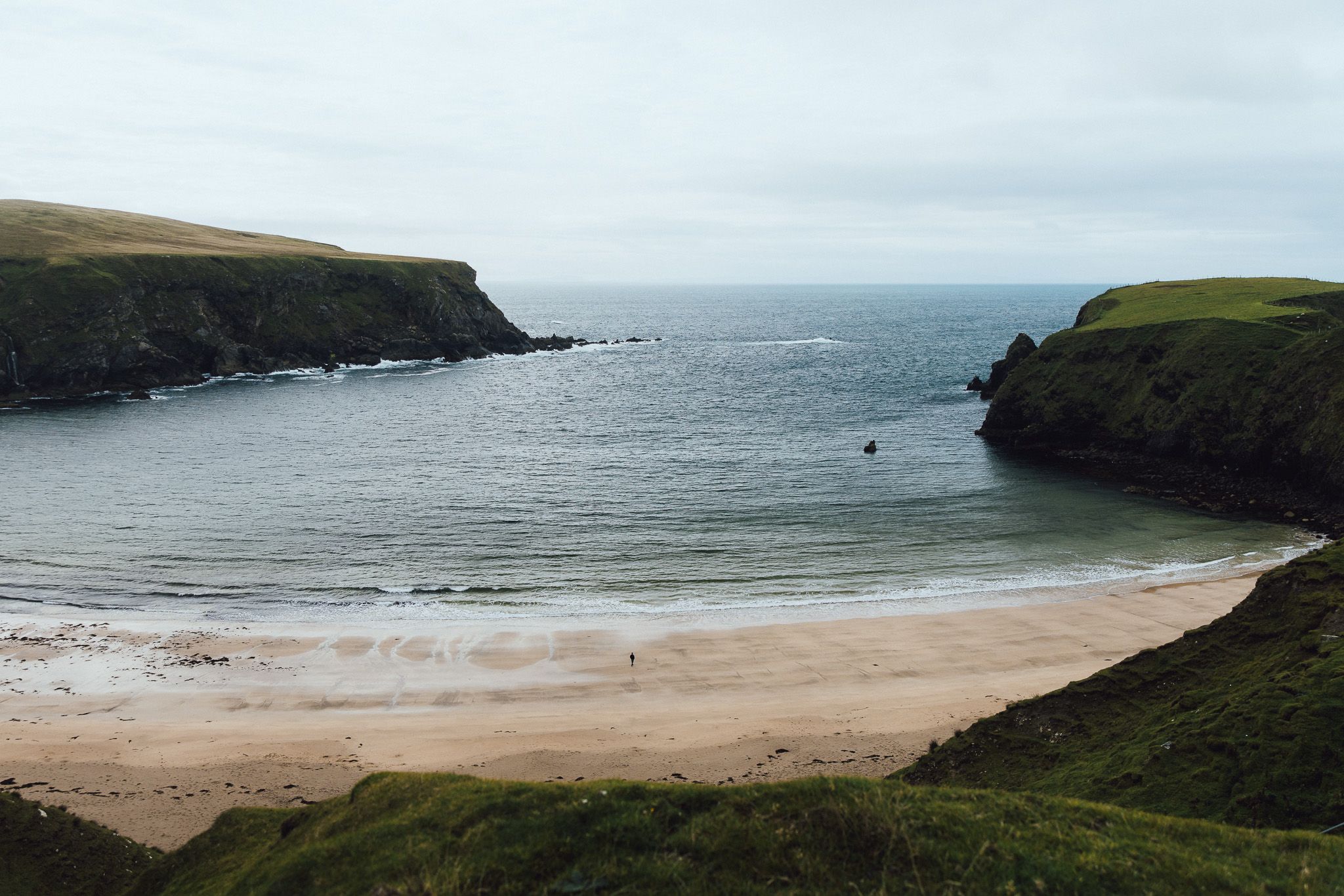 Silver Beach View near Malin Beg, Ireland, Ireland