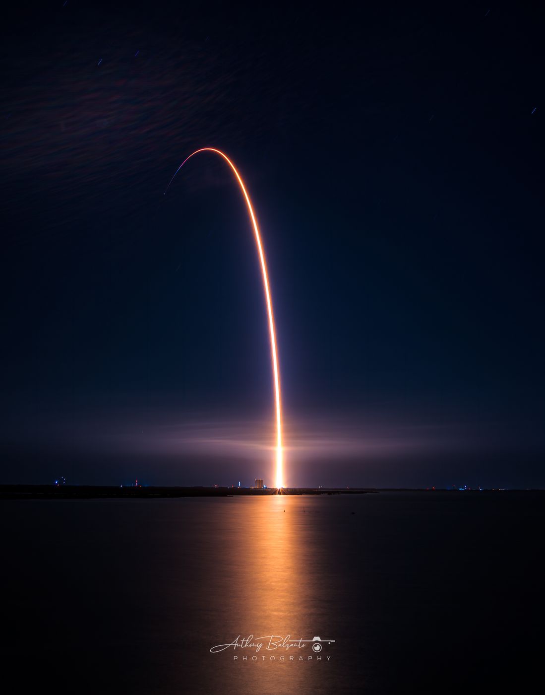 SpaceX Launch from A. Max Brewer Bridge, USA