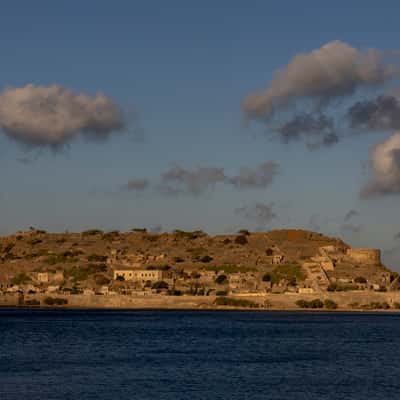 View to Spinalonga Island, Greece