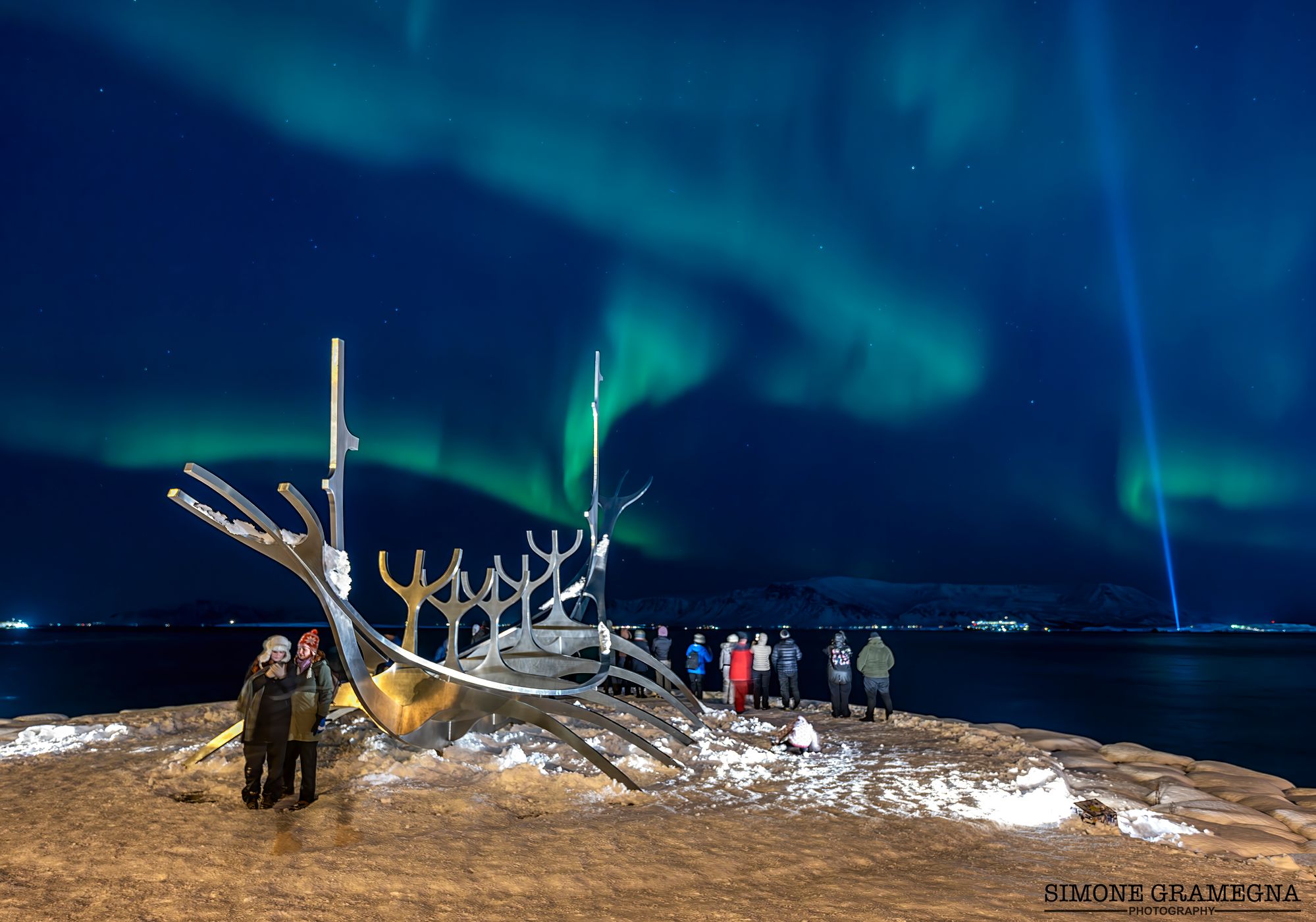Viking monument, Reykjavik, Iceland