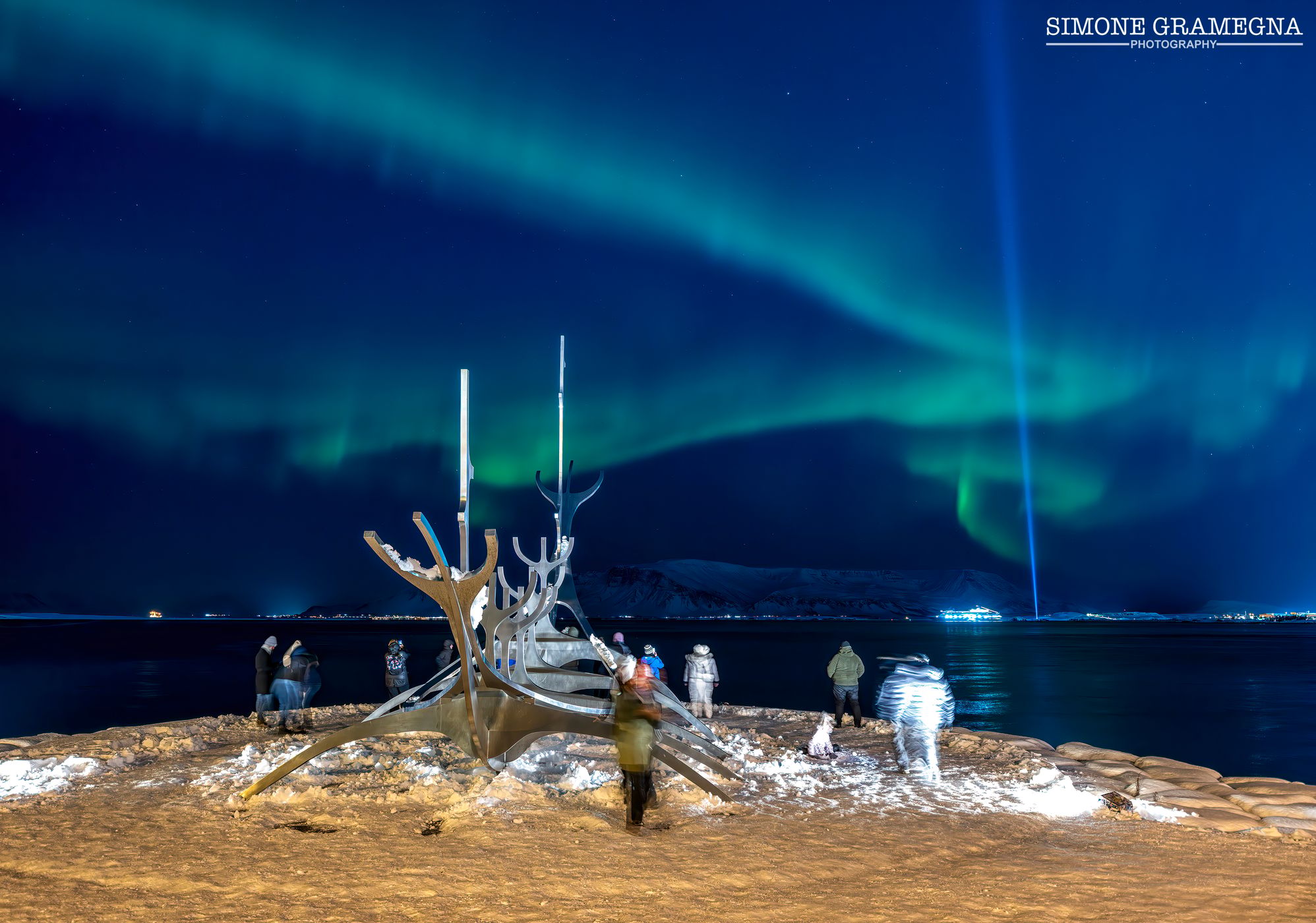 Viking monument, Reykjavik, Iceland