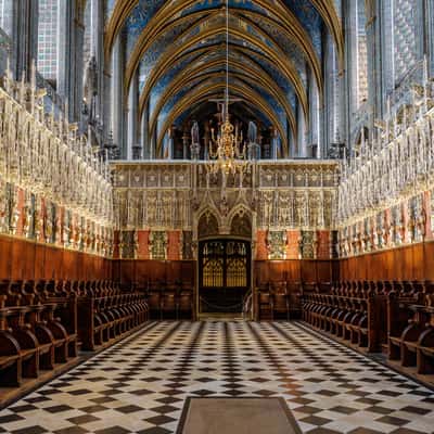 The Choir of Sainte-Cécile Cathedral, France