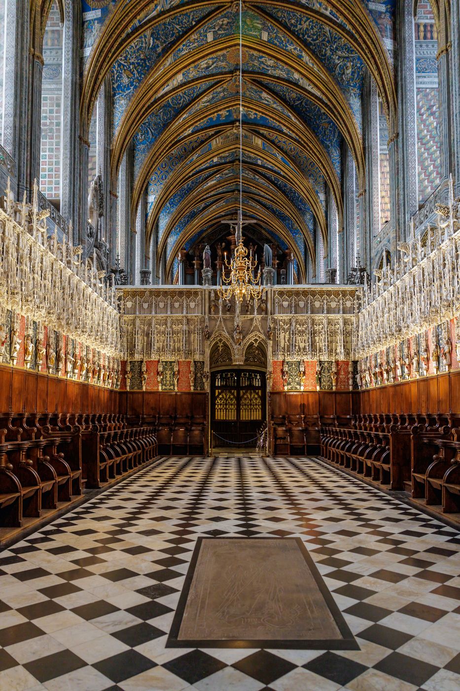 The Choir of Sainte-Cécile Cathedral, France