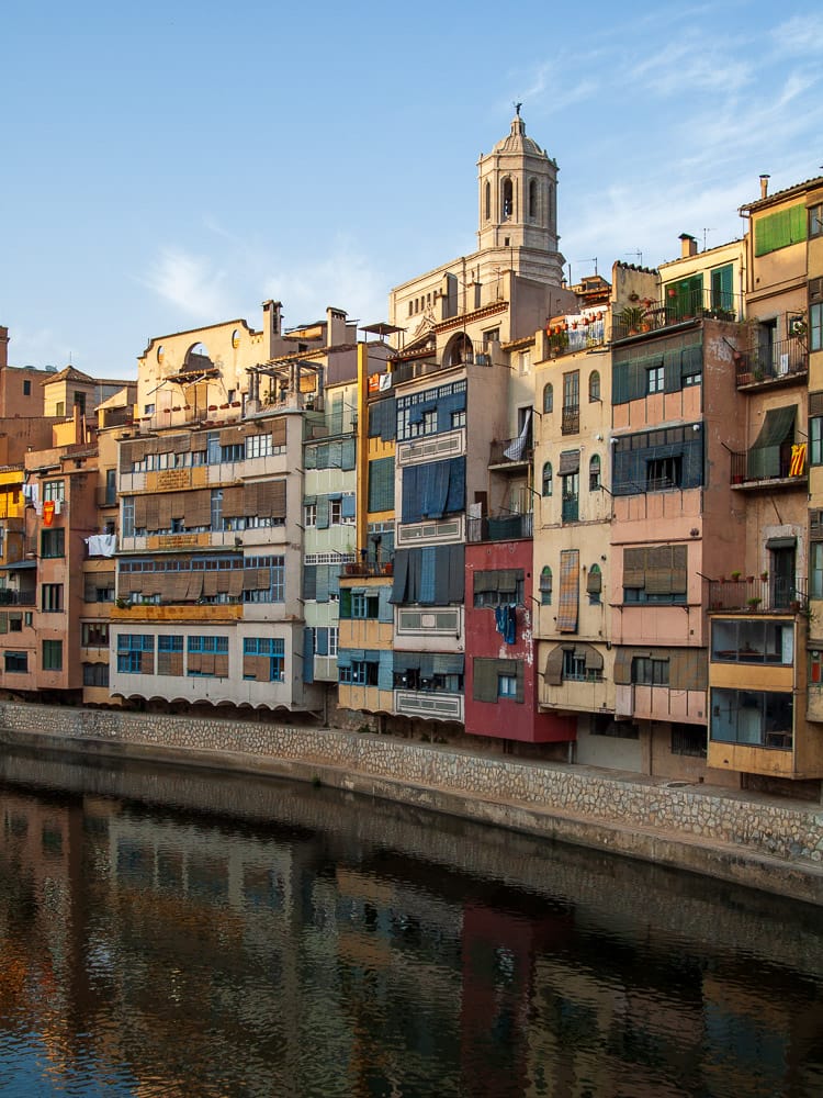 The Historical City Center of Girona, Spain