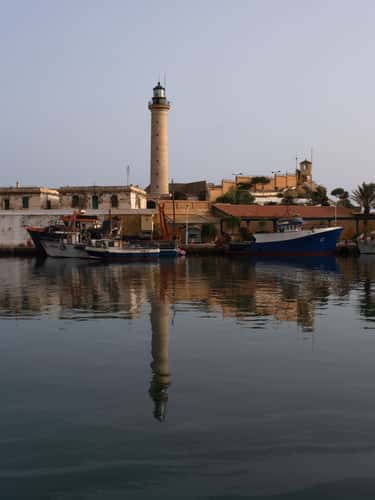 The lighthouse of Cherchell, Algeria