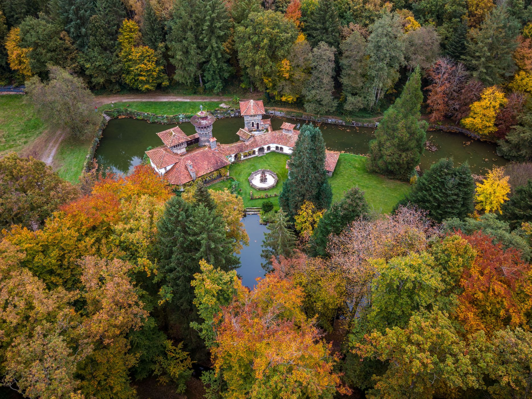 The lost Castle, Mertzig, Luxembourg