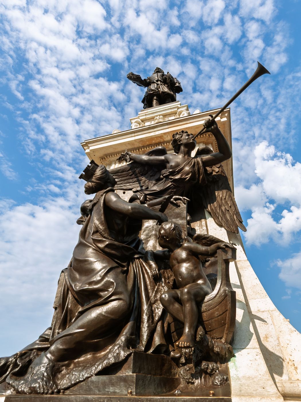 Samuel-De Champlain Monument, Quebec, Canada
