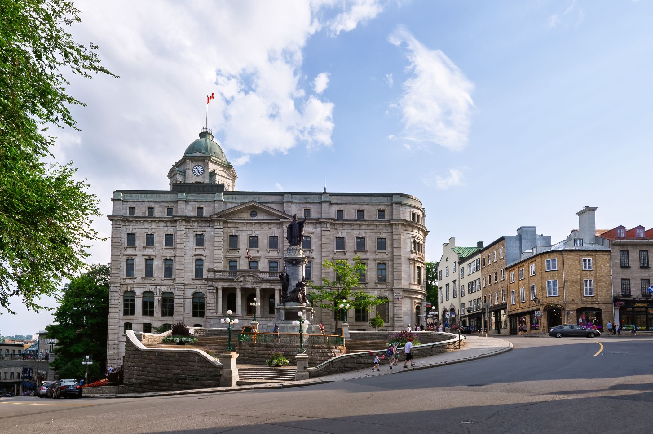 The Old Central Post Office of Québec City, Canada