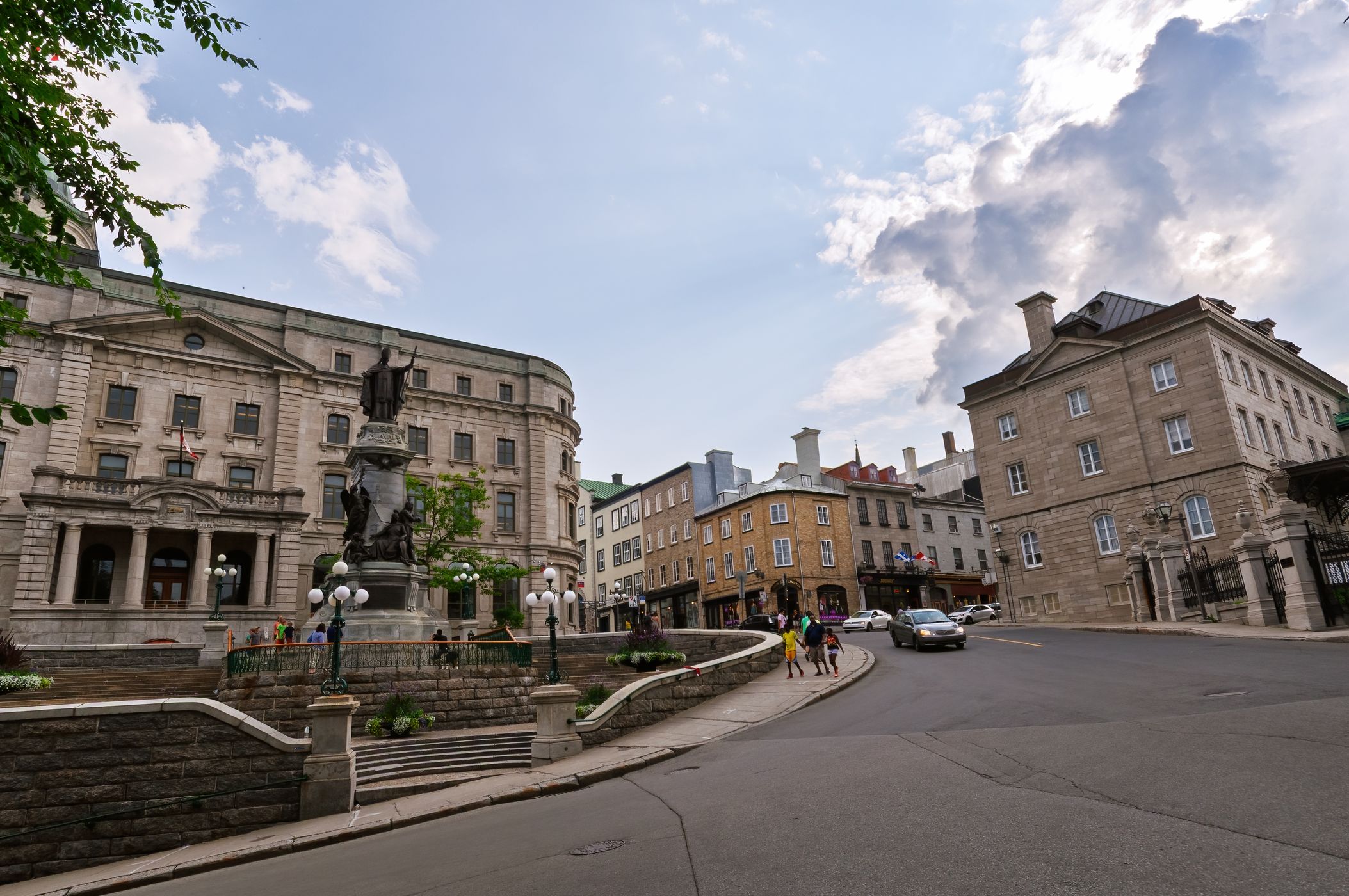 The Old Central Post Office of Québec City, Canada