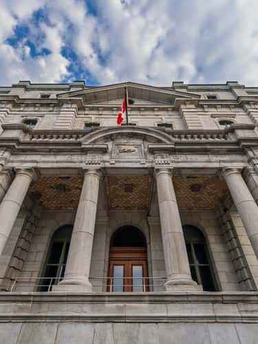 The Old Central Post Office of Québec City