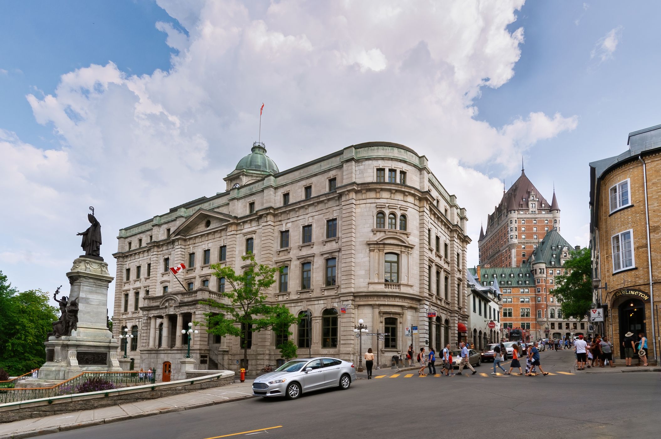The Old Central Post Office of Québec City, Canada