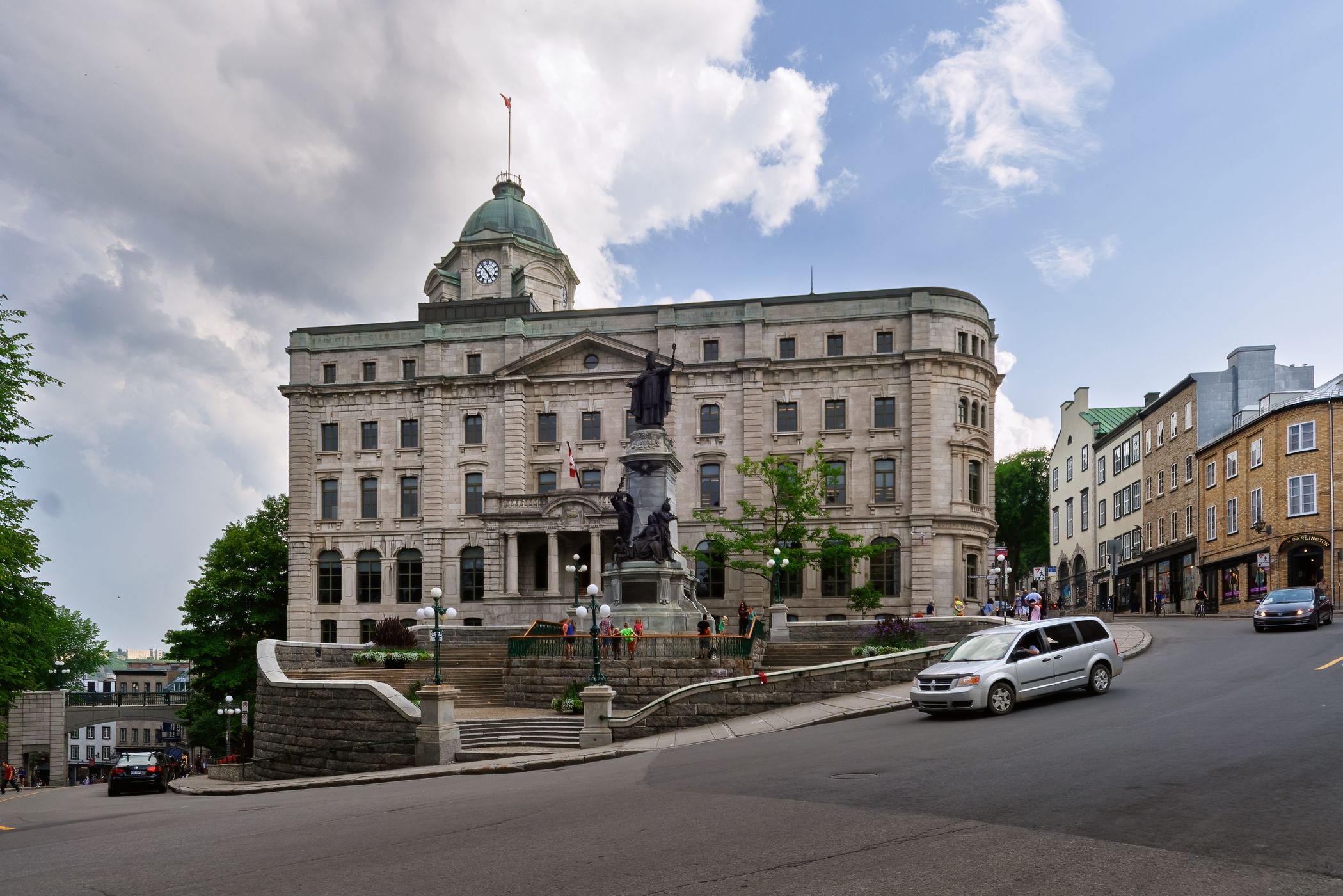 The Old Central Post Office of Québec City, Canada