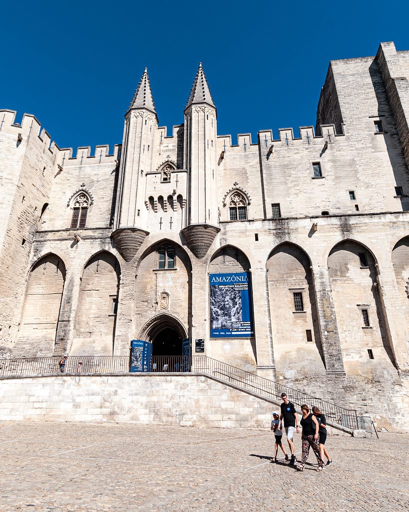 The  Palais des Papes, France
