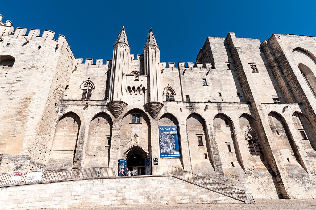 The  Palais des Papes, France