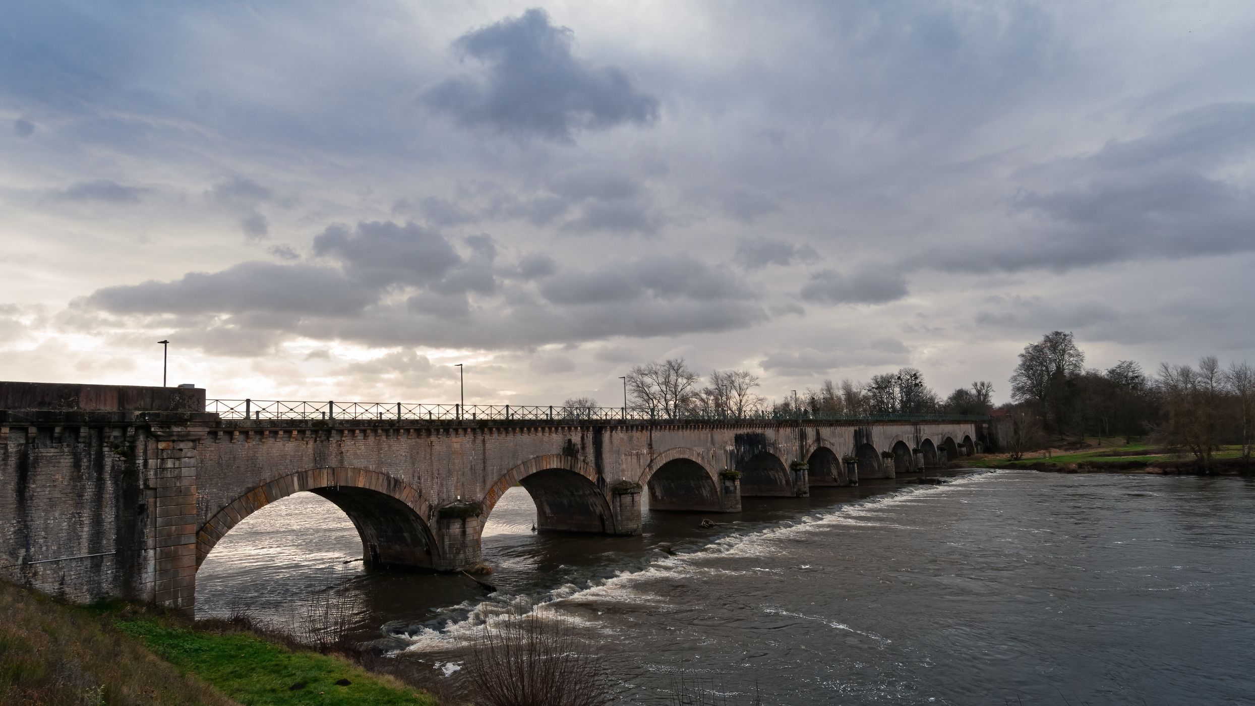 The Pont-Canal of Digoin, France