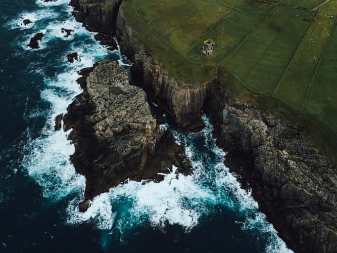 Tower in Malin Beg, Ireland