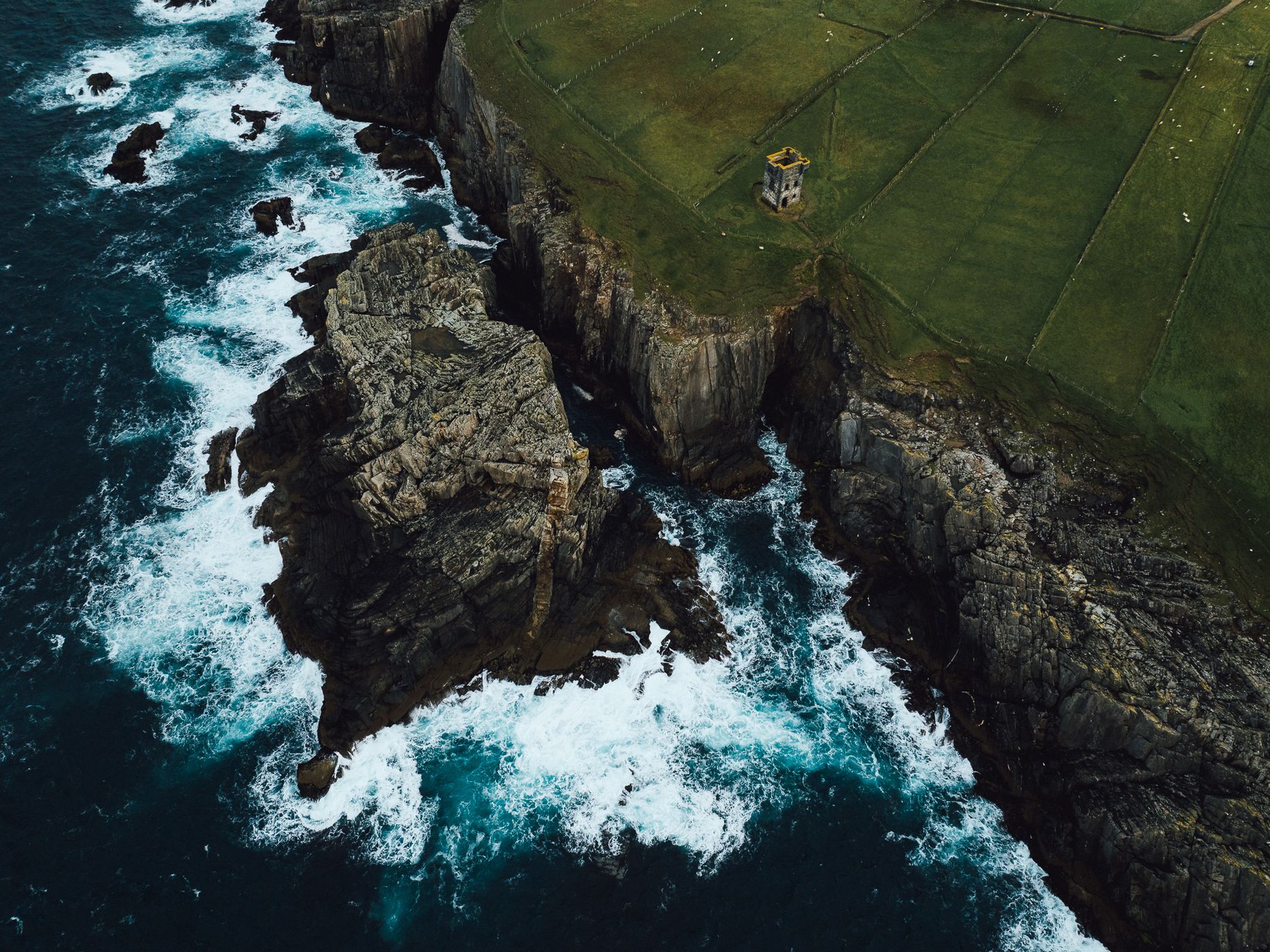 Tower in Malin Beg, Ireland, Ireland