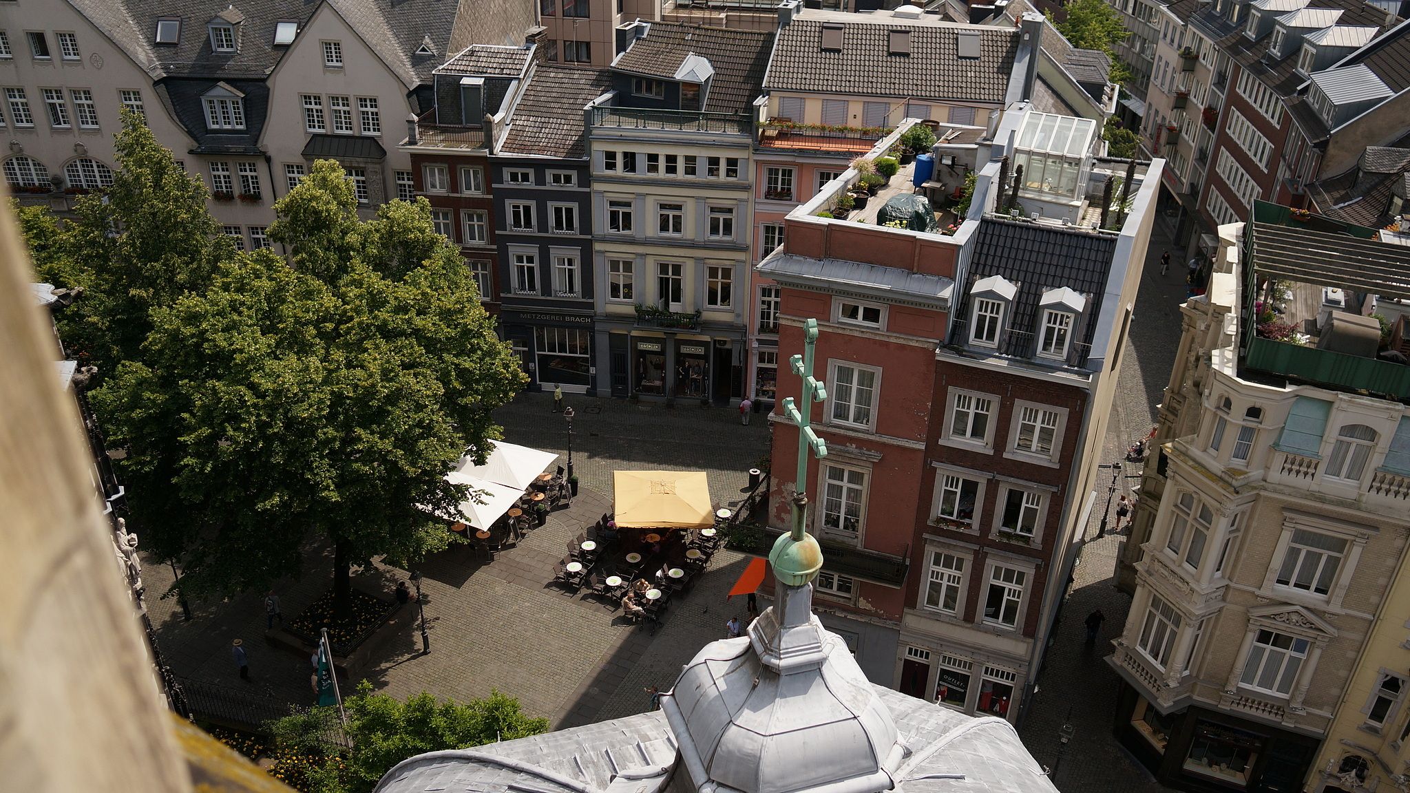 View from Aachen Cathedral, Germany