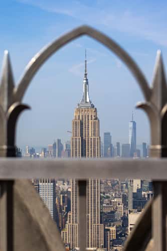View from “Top of the Rock“, New York City