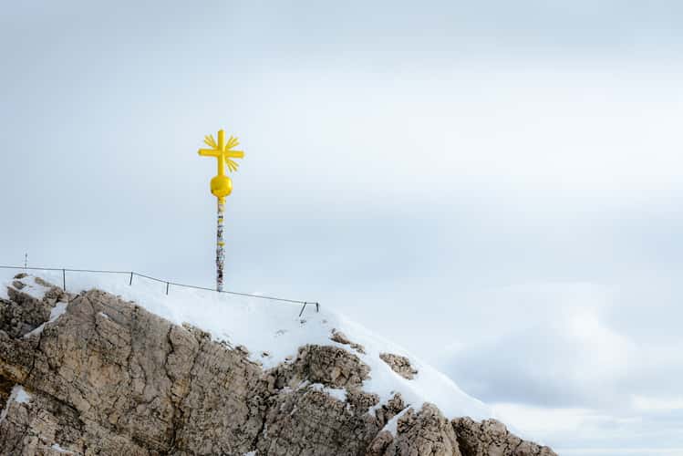 View from the Zugspitze