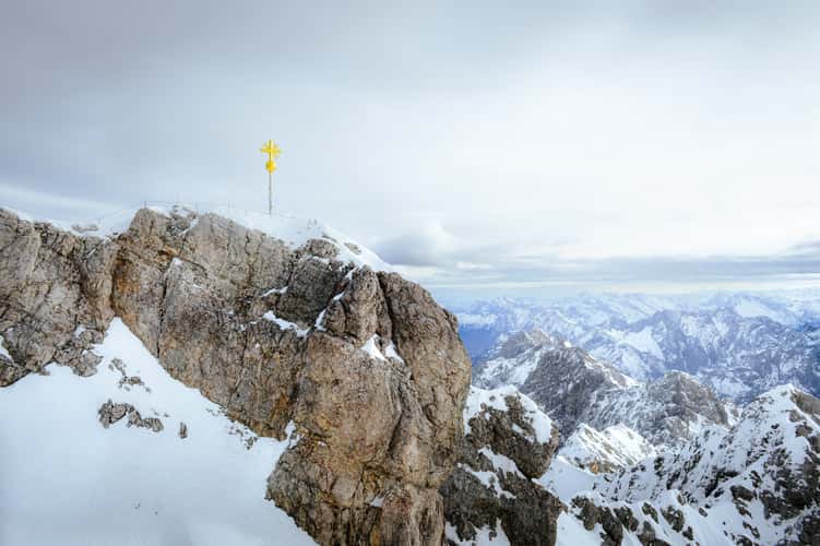 View from the Zugspitze