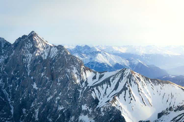 View from the Zugspitze