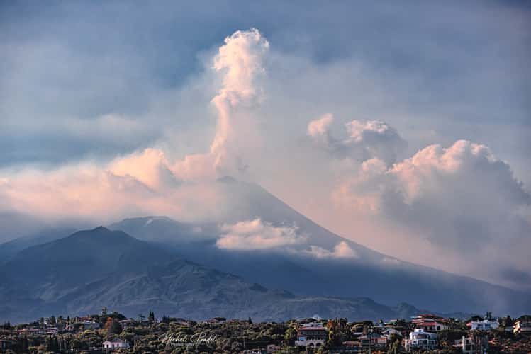 View of ETNA from Enna
