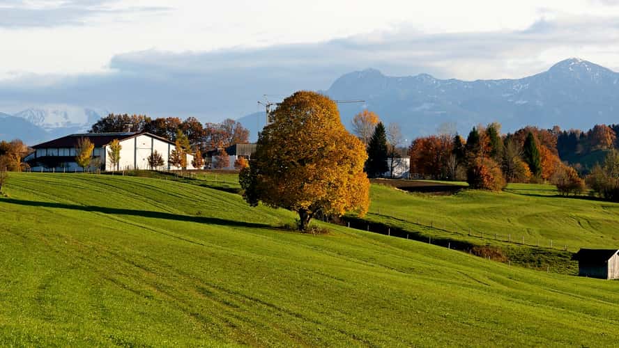 view to Heimgarten
