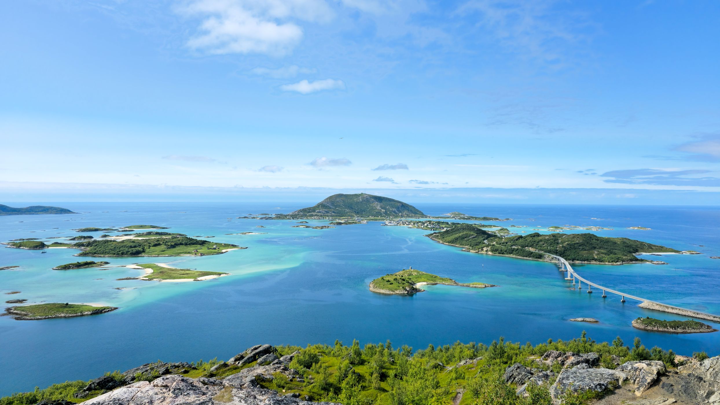 View towards Sommarøy, Norway