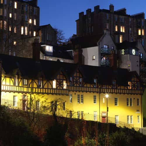 Well Court at Dean Village, Edinburgh