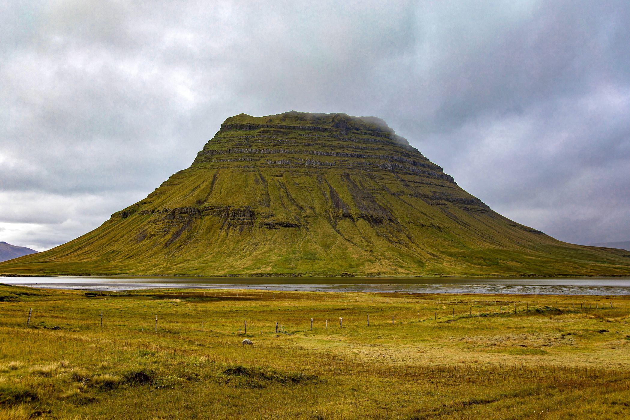Western View of Kirkjufell, Iceland