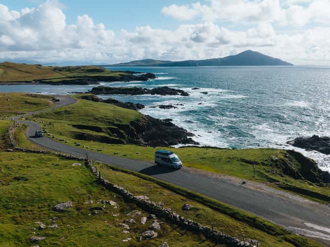 Wild Atlantic Way around Cloughmore, Ireland