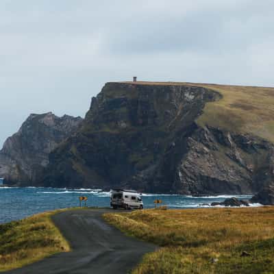 Wild Atlantic Way Cliffs in the North of Ireland, Ireland