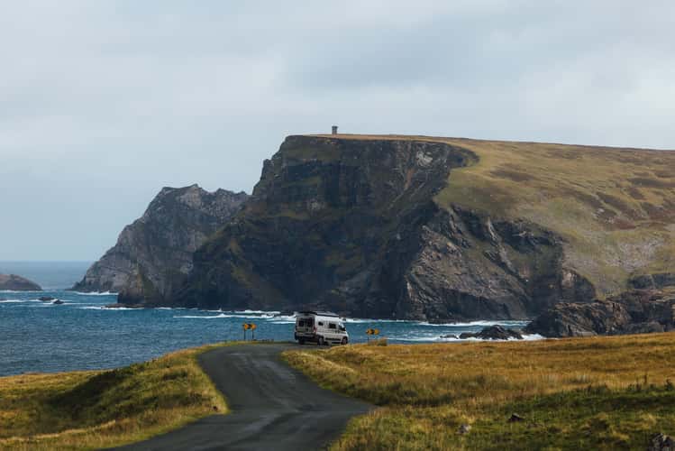 Wild Atlantic Way Cliffs in the North of Ireland