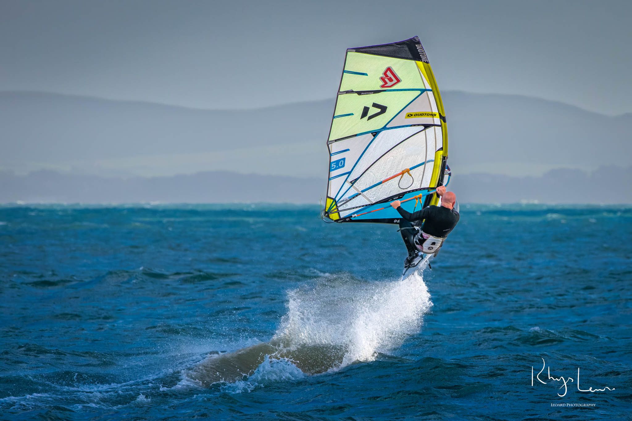 Windsurfing and Wing Foiling at Avon Beach, United Kingdom
