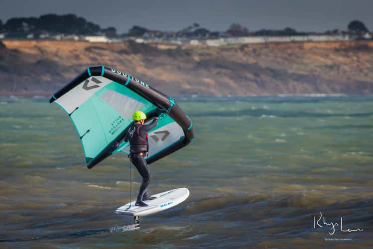 Windsurfing and Wing Foiling at Avon Beach