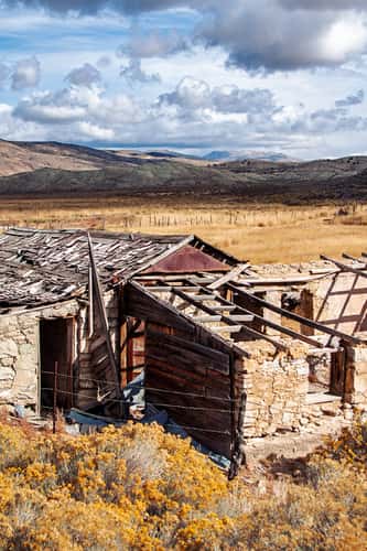 Abondonned farmstead near Austin Nevada